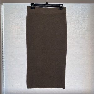 Express sweater skirt - midi length